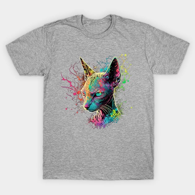 egyptian cat T-Shirt by Mailson